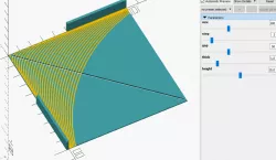 Radius- und Mittelpunktfinder (anpassbar) / Radius & Circle center Finder (costumizable)