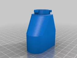 Scuba face mask adapter for the P95 3M filter