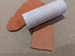 Shingle roof tile texture roller - HO Scale