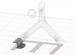 Spool holder clamp for "One Piece Spool Holder" by alexwhittemore