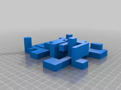 The cubic puzzle 3D