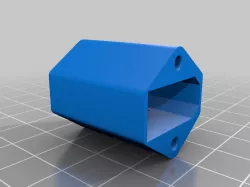 xt-90 mount for stock location on losi baja rey / rock rey 10th scale