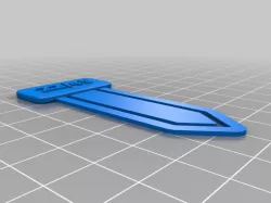 22/45 Bookmark / Paper Clip