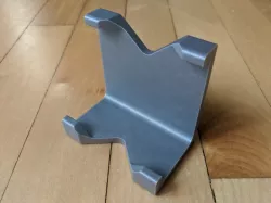 3D Printed Phone Stand with 2 Viewing Angles