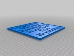 3D sign