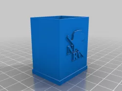 (3D Slash) Deckbox Nerv Logo