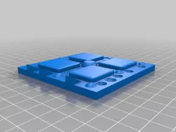 4 piece base plate