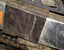 650 swingarm guard adjusted