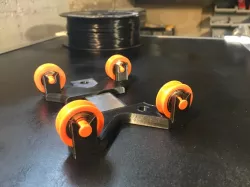 Adjustable Spool Holder for 3D printer enclosure