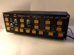Autopilot for Flight Simulators
