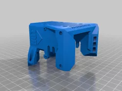 BLV 3D-printer part: modified block shield for BMG extruder