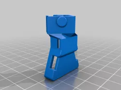 Cable chain cap angled
