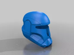 Clone Commando Helmet for Small Printers 