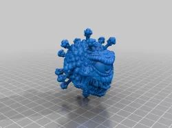 corona beholder - dnd - monster - aberration