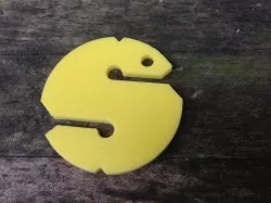 Customisable cave line cookie (cave and wreck diving)