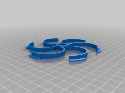 Customized Springy Spool Hub for Ender 3