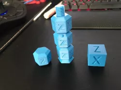 Delta Test Cube (Hex Prism)