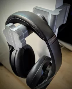 Desk Leg Headphone Bracket