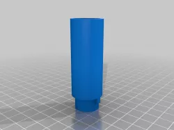 Dillon 5.56 blank case feed tube adapter