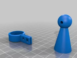 Door opener clamp