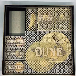 Dune Board Game Insert (2019, Sleeved Cards, Parametric)