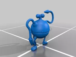 Earthbound Enemy - Atomic Power Robot