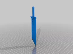 FF7 Buster Sword Pen