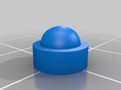 Fixed spring nub for upgraded Mk10 extruder arm