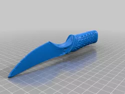 Fremen Crysknife Flat Bottom - Dune 1984