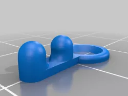glass fiber optic cable guide