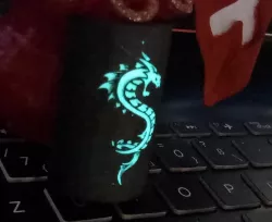 glow in the dark dragon