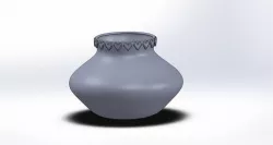Heart Vase Blob