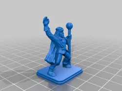 HeroQuest Wizard Orb Staff