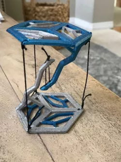 Impossible table (hexagon)