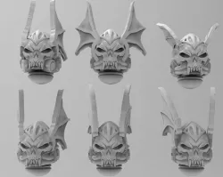 In Midnight Clad - More Skully Helmets