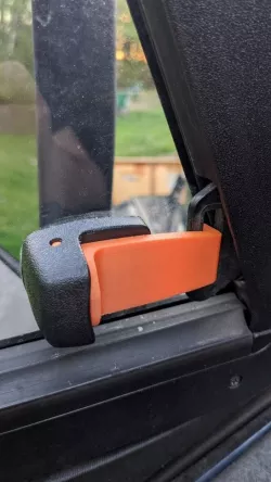 Jeep Wrangler Soft Door Window Latch