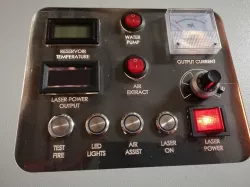 K40 laser panel