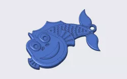 Keychain - Fish
