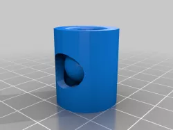 little ball in cylinder