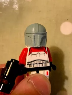 Mandalorian Lego compatible Helmet