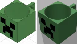 Minecraft Creeper Cup