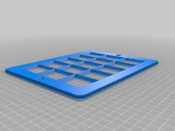 My Customized , 3D-Printable Keyguard for Grid-based, Free-form, and Hybrid AAC Apps on Tablets