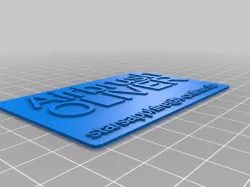 My Customized Business Card