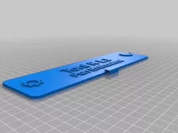 My Customized Custumizable Nametag with Icons