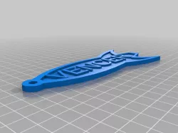 My Customized Futurama Rocket With Alien Text