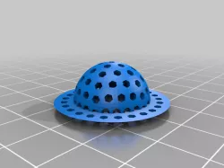My Customized Geodesic Kitchen Sink Drain Strainer