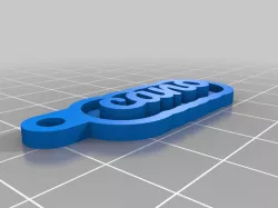 My Customized Key Chain with youcanor personal name