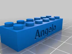 My Customized LEGO compatible Text Bricks
