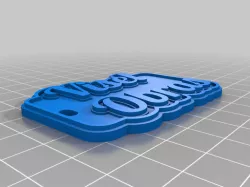 My Customized Multiline visel obras Keychain