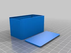 My Customized Parametric Rounded Sliding Top Box 2